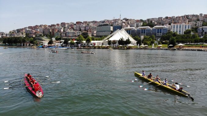 Golden Horn Rowing Races Organized by IBB Subsidiary Spor Istanbul, Breathtaking